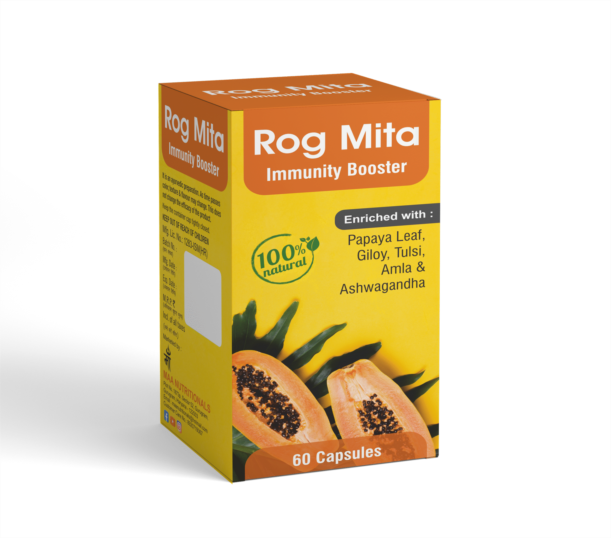 Rog Mita product carton