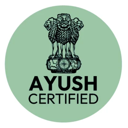 AYUSH certification badge